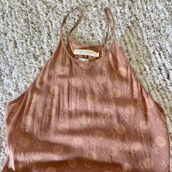 Christy Dawn Sage Maxi Dress Size Large - Picture 5 of 8